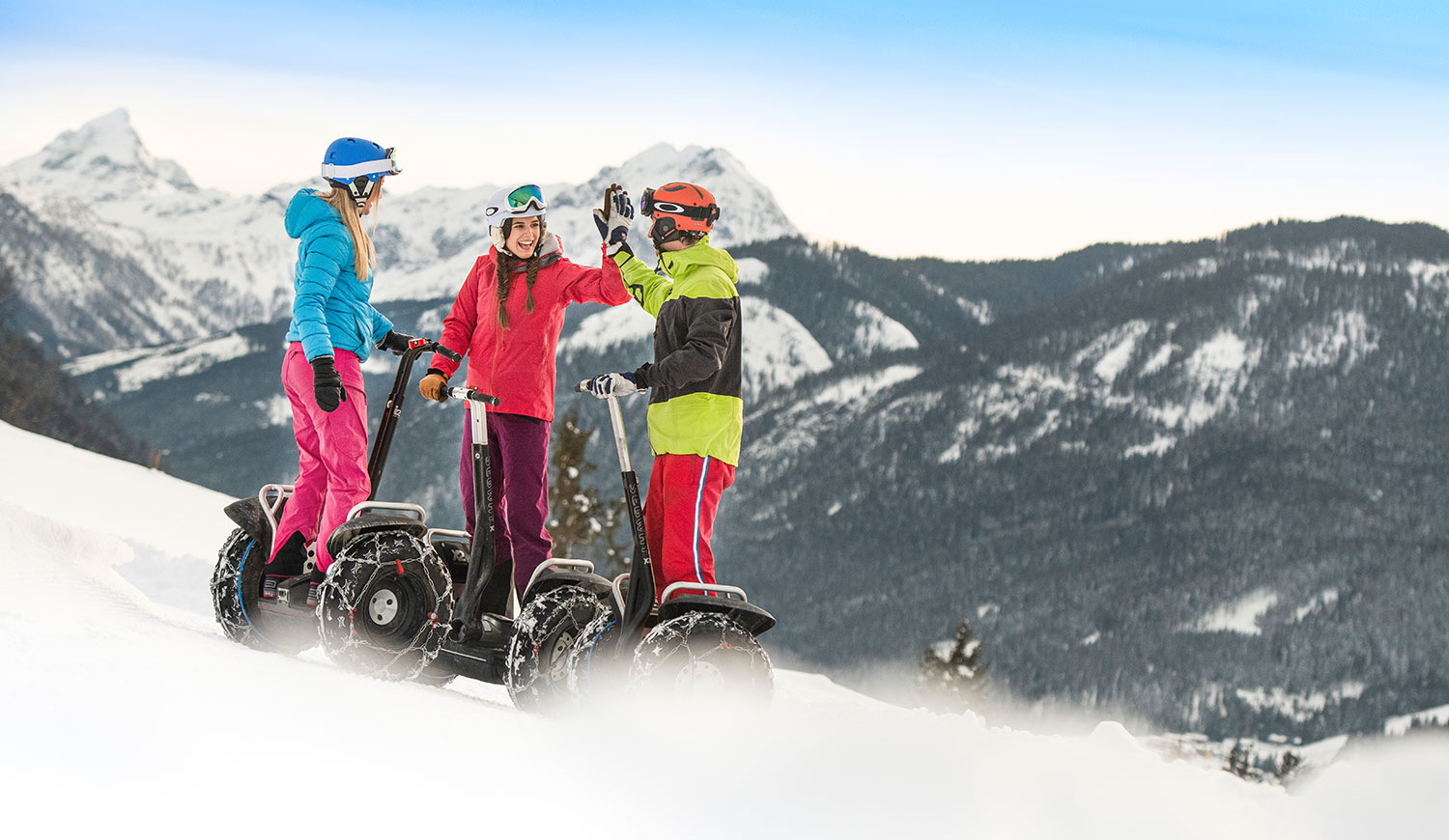 Segway in Flachau, Snow Space Salzburg