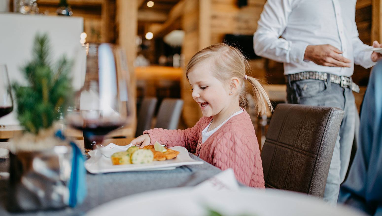 Kulinarik im mySchloessl · Chalet Flachau 8